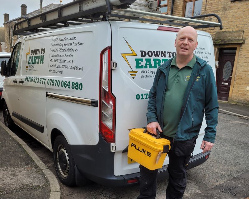 Mick and his van